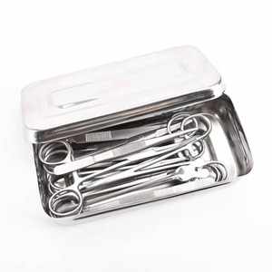 <b>13</b> Pcs Medical Grade Stainless Steel Manual Basic Minor Surgery Dressing Surgical Instruments Box Set - Product Image 5