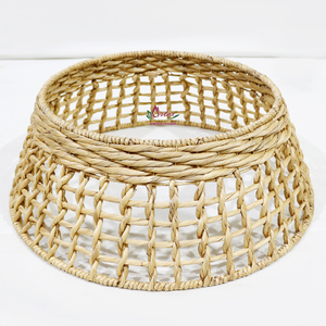 Paniers en jonc de mer faits à la main de l'usine Artex Dong Thap Produits d'artisanat tressés en jacinthe d'eau pour le stockage Vietnam - Product Image 1