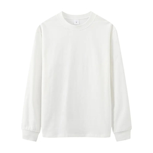 Sweat-shirt personnalisé pour hommes et femmes, effet délavé, coupe ample, col rond, style streetwear, fournisseur OEM ODM - Product Image 1