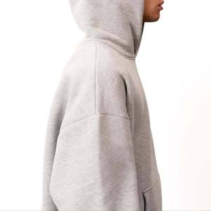 Men Baggy Hoodie and Pants Set Soft Fleece <b>Tracksuit</b> Two Piece Sweatwear Casual Streetwear <b>Gym</b> Outfit - Product Image 3