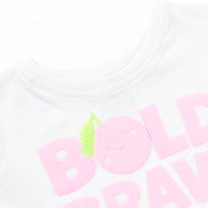 Camiseta de Manga Corta para Niñas, Estampada, de Algodón Suave, Corte Ajustado, Estilo Italiano, con Logotipo Personalizado - Product Image 5