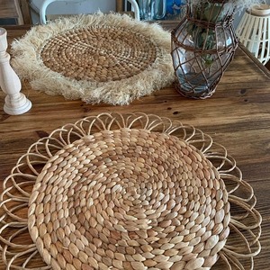 Manteles Individuales Redondos de Seagrass Natural Tejido Ecológico, Manteles de Seagrass para Decoración de Mesa, Hechos en Vietnam - Product Image 3