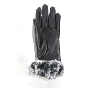 Gants en cuir de mouton véritable pour femmes, de qualité supérieure, prix bas, personnalisés, chauds pour l'hiver, vente en gros - Product Image 1