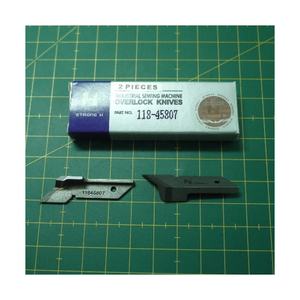 118-45807 Couteau supérieur Carbure INDUSTRIE MACHINE À COUDRE PIÈCE FABRIQUÉE À TAIWAN - Product Image 1