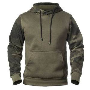 Sweat-shirts à capuche camouflage pour hommes, impression par sublimation, vente en gros, style hip-hop - Product Image 4
