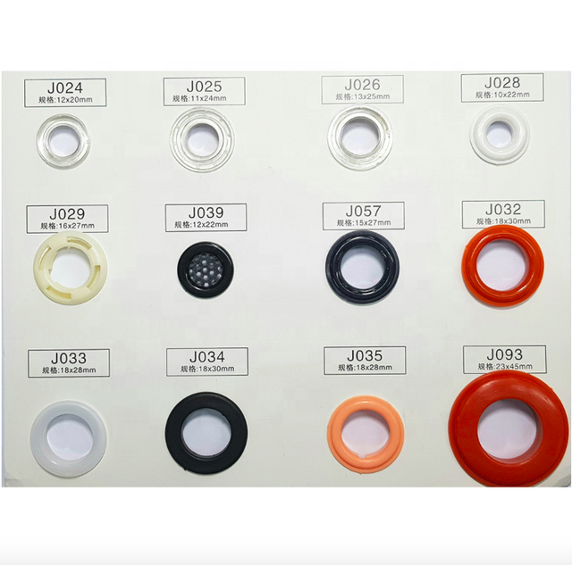 Eco Friendly Plastic Zinc Alloy Garment Eyelets
