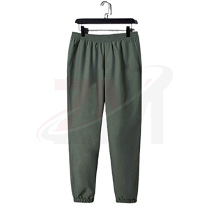 Conjunto de chándal de felpa 100% algodón, sudadera blanca, pantalones verdes, con cuentas, nueva tendencia, corte holgado, color sólido, impresión de logotipo personalizada - Product Image 4