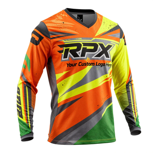 Nouveaux maillots de motocross personnalisés pour la moto, le cyclisme et les courses automobiles, tenues de motocross, chemises de motocross - Product Image 2