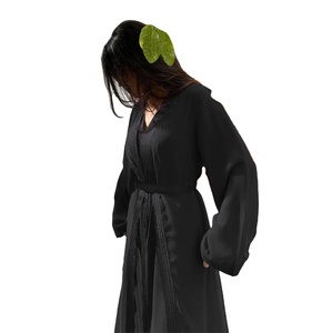 Vente en Gros Vêtements Islamiques Mode Robe pour Femme Musulmane Grande Taille Abaya de Dubaï Robes Abaya pour Femmes - Product Image 1