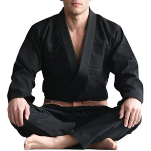 Vêtements d'entraînement de karaté professionnels en coton 100% pour adultes, taille personnalisée, hommes et femmes, uniforme d'arts martiaux - Product Image 4