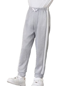 Basic Style Solid Color Fleece Heavyweight Eco-Friendly Breathable Drawstring Closure Cargo Sweatpants Boys Fall/Winter Season - Product Image 5