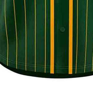 Maillot de baseball à manches courtes pour homme, couleur contrastée, maillot d'équipe respirant, t-shirt de sport pour entraînement en extérieur, maillot avec logo personnalisé - Product Image 3