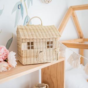 Cesta de juguetes de ratán para niños pequeños, la mejor oferta, cestas tejidas a mano, cesta de almacenamiento para niños, suministro de fábrica - Product Image 6