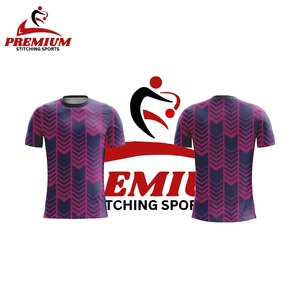 เสื้อฟุตบอลซับลิเมชั่นสั่งทำพิเศษ ขายดีที่สุด สวมใส่สบาย ระบายอากาศได้ดี ผลิตจากโพลีเอสเตอร์ 100% สำหรับผู้ชาย พร้อมบริการ OEM - Product Image 5
