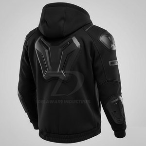 Sweat-shirts d'hiver pour motards, légers, respirants, flexibles, matériau protecteur, tissu extensible doux, design graphique moderne et audacieux - Product Image 2