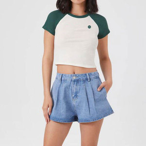 Camiseta Corta Elegante para Mujer, Corte Holgado, Informal, Ligera y Cómoda para Uso Diario y Fines de Semana - Product Image 4