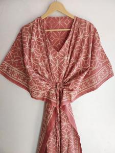 Summer Cotton <b>Kaftan</b> Maxi Luxury Women's <b>Kaftan</b> Set Cotton Abaya Long Dress Elegant Design Dress Summer Wear Cotton <b>Kaftan</b> - Product Image 2