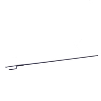 Postes de Fibra de Vidrio Duraderos de 1250 mm, Fáciles de Instalar, Resistentes a la Intemperie, de Alta Resistencia, Modernos y Naturales para Cercas de Pollos