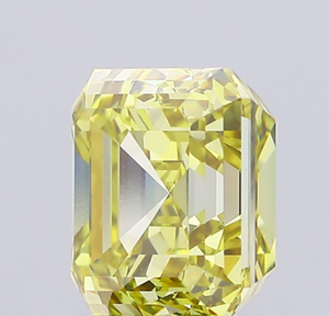 Diamante Cultivado en Laboratorio con Certificación IGI, Corte Asscher de 5.09 CT, Color Amarillo Intenso Fantasía, Claridad VS1, CVD LG 647476304, Joyería ROYAL GEMS - Product Image 4