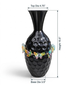 Premium Look <b>Unique</b> Modern Handmade Table Top Flower <b>Vase</b> Metal Powder Coated Home/Wedding Decoration <b>Vase</b> - Product Image 5