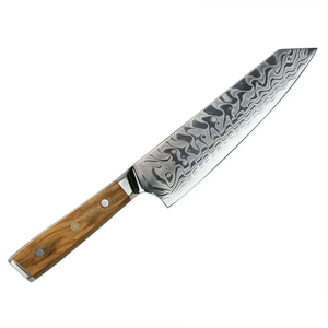 Premium Handmade Etched Damascus Steel Chef <b>Knife</b> <b>Set</b> Full Tang Wooden Handle Professional Kitchen Cutlery OEM Manufacturer - Product Image 2