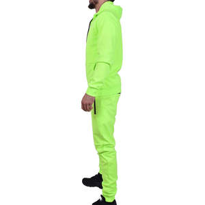 Men's Tech Fleece Neon Green <b>Tracksuit</b> Lightweight Comfortable Premium Quality Customized Wholesale Slim Fit <b>Tracksuit</b> - Product Image 3
