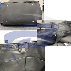 Bolso de mano de cuero premium de la hermandad NCNW con letras griegas en relieve y diseño de 1935, bolso de moda para mujer. - Product Image 5
