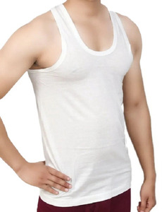 Confort pour l'été, l'automne et l'hiver : Gilet blanc uni vierge pour vêtements personnalisés - Product Image 3