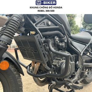 Cuadro Antivuelco Ph Kin Rebel 300 500 para Motocicleta - Cuadro Delantero Metálico Resistente a la Corrosión - Product Image 4