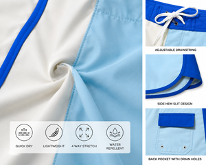 Custom Men’s Quick Dry Board Shorts <b>Surf</b> Swim Trunks Sublimation Printed Beach Shorts Lightweight Water Sports Wear OEM ODM - Product Image 5