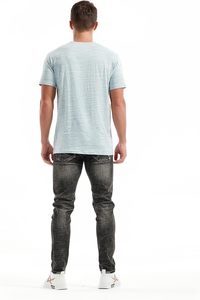 Wholesale <b>Men</b> T Shirts Crafted From Lightweight Jersey Fabric Offering Smooth Finish Everyday Comfort Long Lasting Quality - Product Image 4