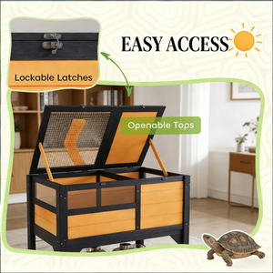 กรงเต่า บ้านสัตว์เลี้ยงสำหรับเต่าและเต่าบก - Product Image 6