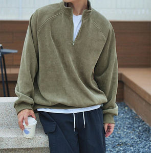 Nueva Llegada 2026 Sudaderas Casuales para Hombre, Sudadera de Forro Polar Suave de Manga Larga con Cierre de Cremallera, OEM - Product Image 2