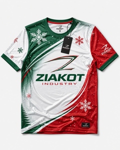 เสื้อยืด ZIAKOT ดีไซน์ใหม่สำหรับผู้ชาย สีเหลือง แดง-ดำ รุ่นเพอร์ฟอร์แมนซ์ - Product Image 5