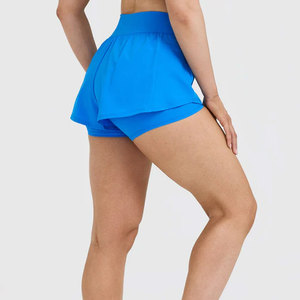 Ropa Deportiva para Mujer, Shorts de Doble Capa 2026, Color Sólido, Shorts de Doble Capa para Mujer al Mejor Precio - Product Image 2