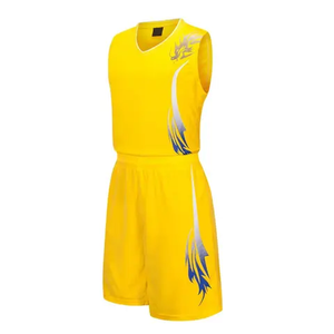 ชุดกีฬาคุณภาพสูง พิมพ์โลโก้สีตามสั่ง เสื้อบาสเก็ตบอล - Product Image 3