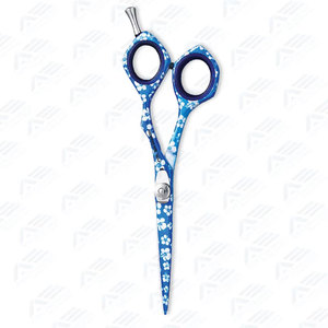 Sharp Durable <b>Scissors</b> Shiny Ergonomic Handle Flair Quick Effortless Gift Wrapping Crafting Cutting Barber <b>Scissor</b> Paper Coating - Product Image 4