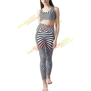 Ngựa Vằn In Rider Quần Sexy Cô Gái Trong Yoga Xà Cạp Nhảy Múa Cô Gái Vớ Funky Thể Dục Xà Cạp Vớ Capris Và Quần