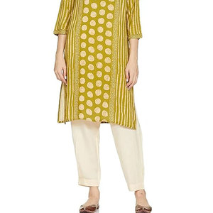 Slim Fit Ladies Cotton Made Women <b>Trousers</b> Latest Design Trendy Design High Waist Women <b>Trousers</b> - Product Image 2
