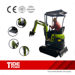 Miniexcavadora hidráulica eléctrica de 1 tonelada alimentada por batería de iones de litio Exportación a Europa con almacenamiento de energía fotovoltaica - Product Image 3