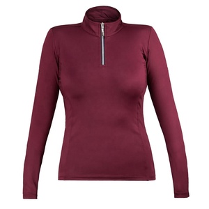 Chemise d'équitation pour femmes, vêtements de sport, nouveau, Design personnalisé OEM, haut d'équitation, - Product Image 4