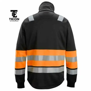 Premium <b>Men</b> <b>Reflective</b> Safety <b>Jackets</b> Lightweight Durable Workwear for Outdoor Jobs Construction Sites and Road Maintenance - Product Image 6
