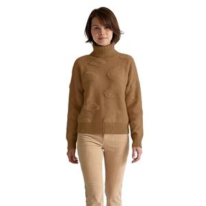 Cárdigan de Invierno para Mujer, Personalizado, con Cuello en V, Anti-Pilling, Jacquard, de Manga Larga, Tejido Cálido, Informal, de Nailon - Product Image 5