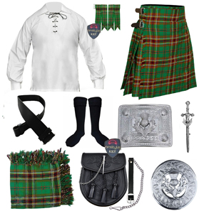 ONSTYLE SPORTS Traje de Kilt Personalizado para Hombre, Hecho a Mano, Duradero, Ligero, Kilt Sólido con Kit Completo de Accesorios en Tallas Personalizadas - Product Image 1