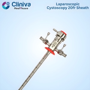 <b>Laparoscopic</b> Cystoscopy 20Fr Sheath High Quality Reusable Manual Surgical <b>Instrument</b> Set - Product Image 3
