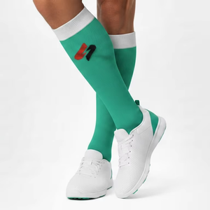 Chaussettes de sport d'hiver standard tricotées, séchage rapide, respirantes, écologiques, pour la course à pied, unisexe, services OEM - Product Image 1