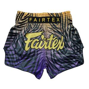 Shorts de Muay Thai Fairtex personnalisés, légers, en satin, pour l'entraînement et les combats, avec ceinture élastique, pour le kickboxing, la gym et les compétitions, 100% coton - Product Image 4