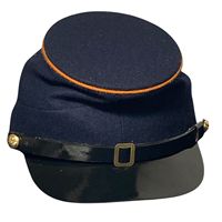 Gorra Kepi antigua de la Unión Civil, comúnmente usada por los soldados durante la Guerra Civil.