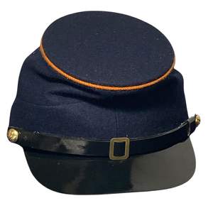 Casquette Kepi antique de l'Union des États-Unis, couramment portée par les soldats pendant la guerre civile. - Product Image 4