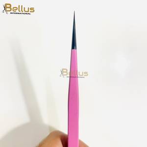 Pince à épiler pour cils personnalisée en acier inoxydable, outil de beauté professionnel avec couleur et logo sur mesure - Product Image 4